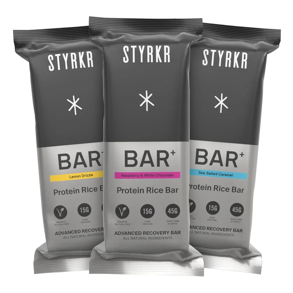 Sigma Sports Styrkr BAR+ Recovery Bar x3 | Discount Codes available, easy returns, up to £25 off with Newsletter Signup, FREE Postage over £60