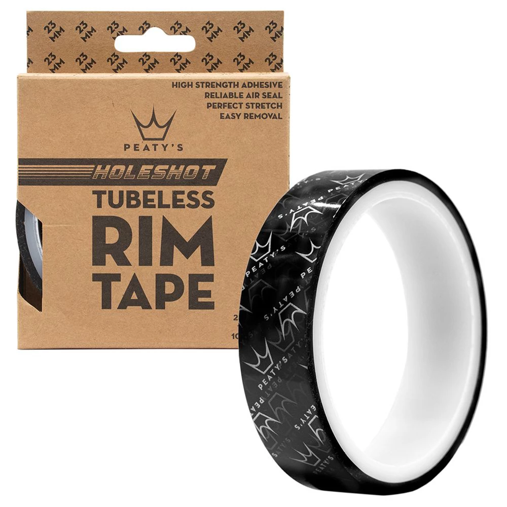 Sigma Sports Peaty's Holeshot Tubeless Rim Tape | Discount Codes available, easy returns, up to £25 off with Newsletter Signup, FREE Postage over £60
