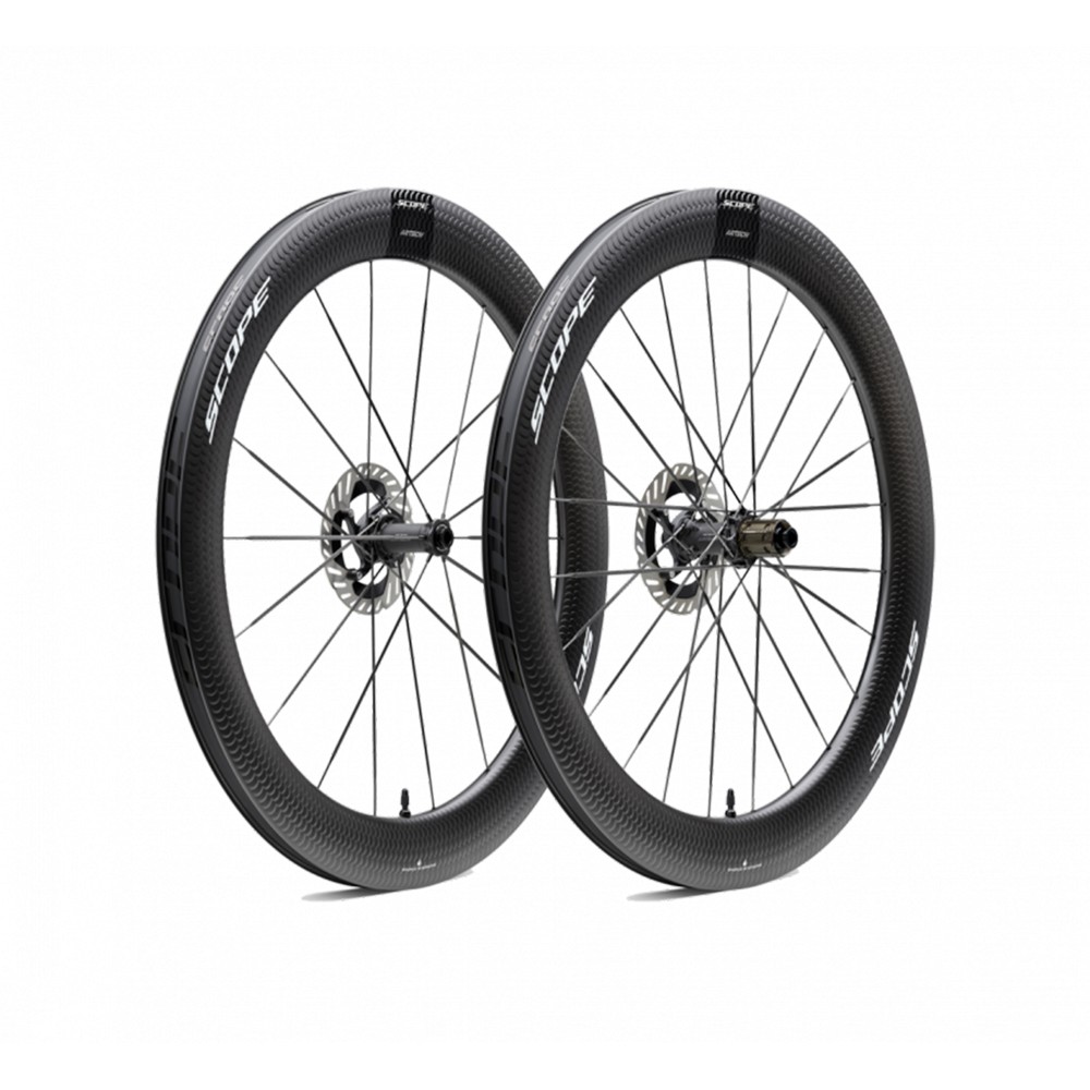 Sigma Sports Scope ARTECH 6.A Carbon Allroad Disc Wheelset | Discount Codes available, easy returns, up to £25 off with Newsletter Signup, FREE Postage over £60