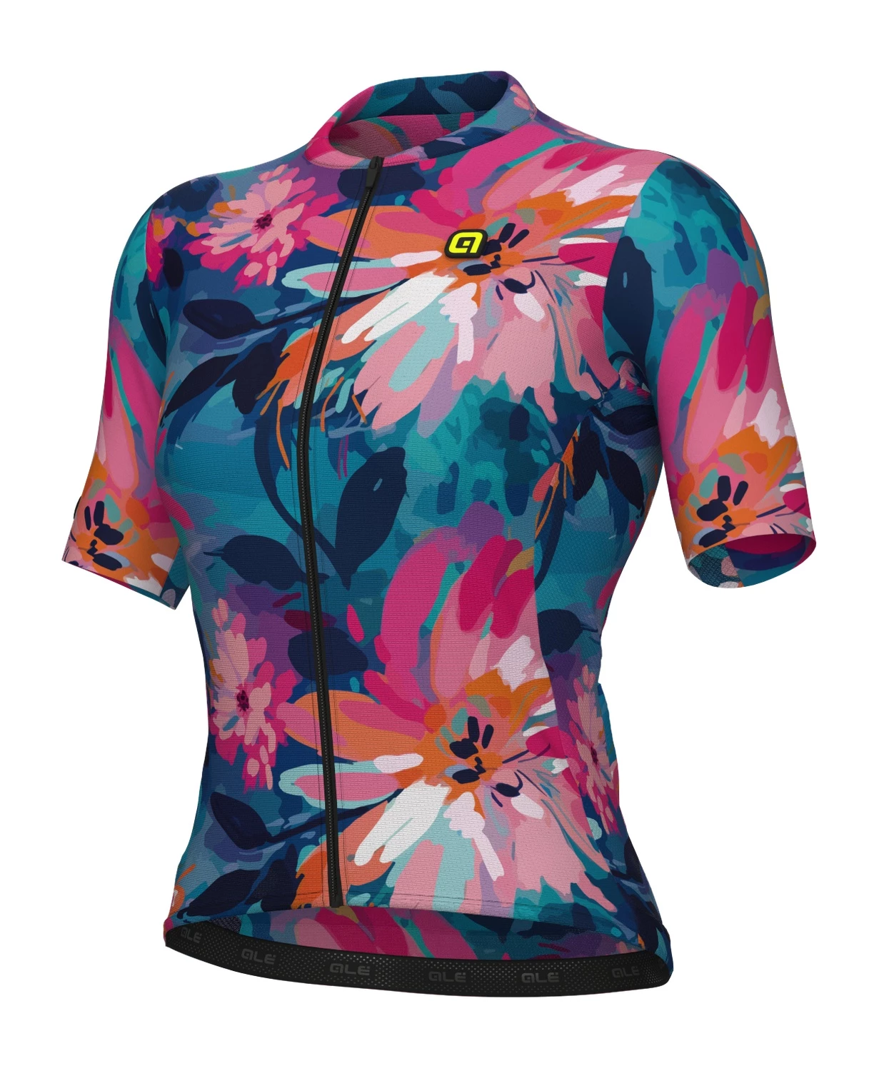 Cycling Clothing Ale Dots Jersey ALE' Gradient PR-S Yellow Jersey