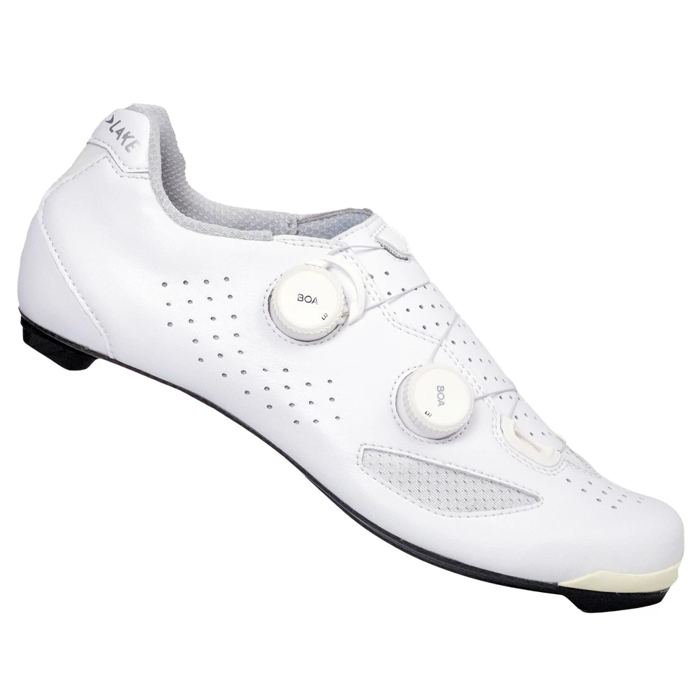 LAKE CX333-X ホワイト シューズ 41.5 ワイド Lake CX333 Wide Road