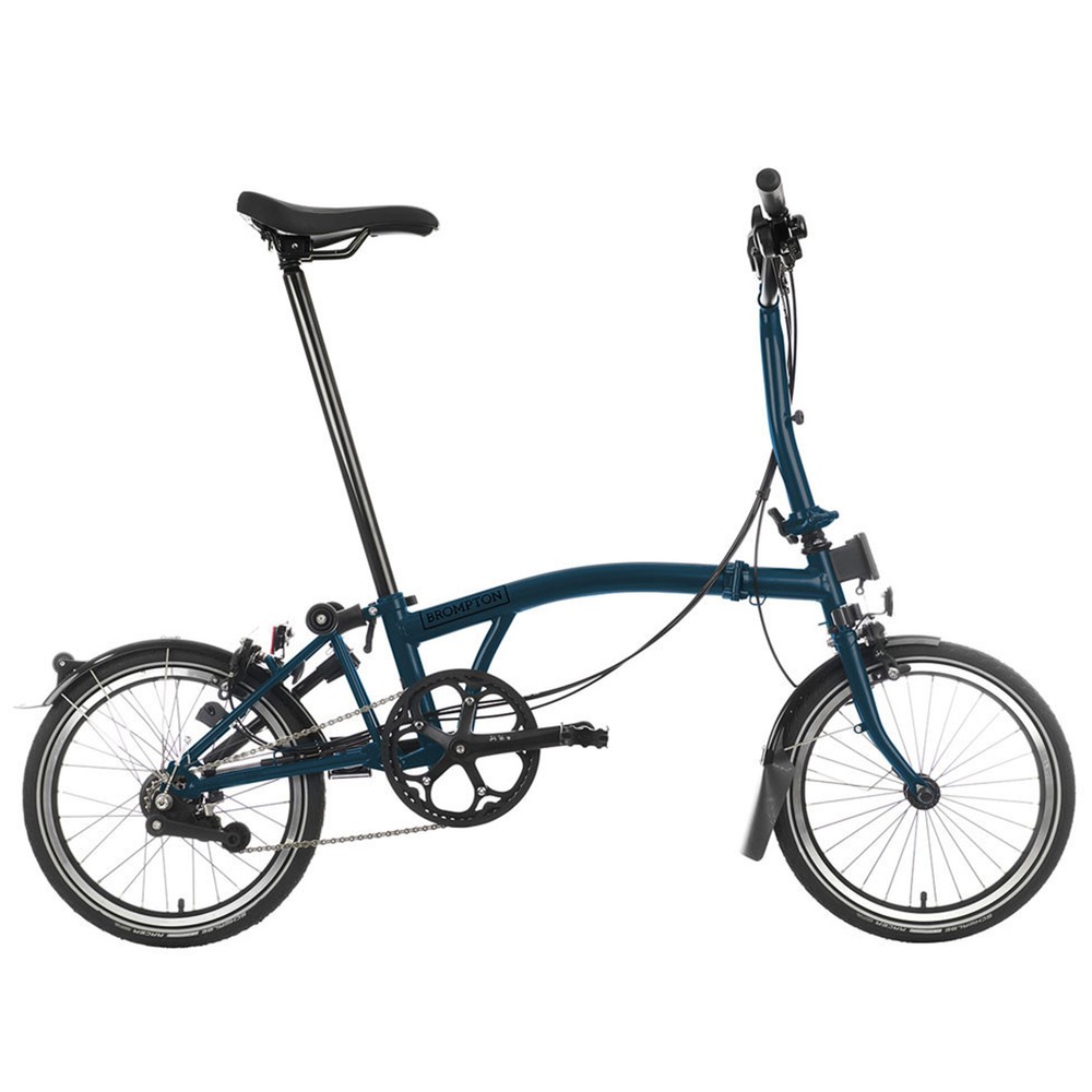 Sigma Sports Brompton C Line 6 Speed Low Bar Folding Bike 2025 | Discount Codes available, easy returns, up to £25 off with Newsletter Signup, FREE Postage over £60
