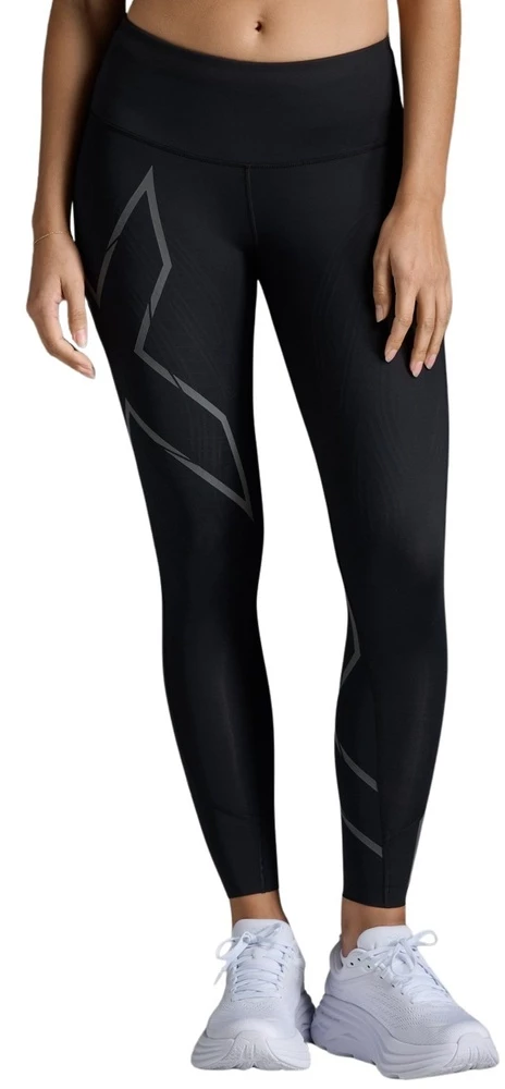 Collant De Compression 2XU Mid Rise - Femme, Noir, Taille M - Parfait état