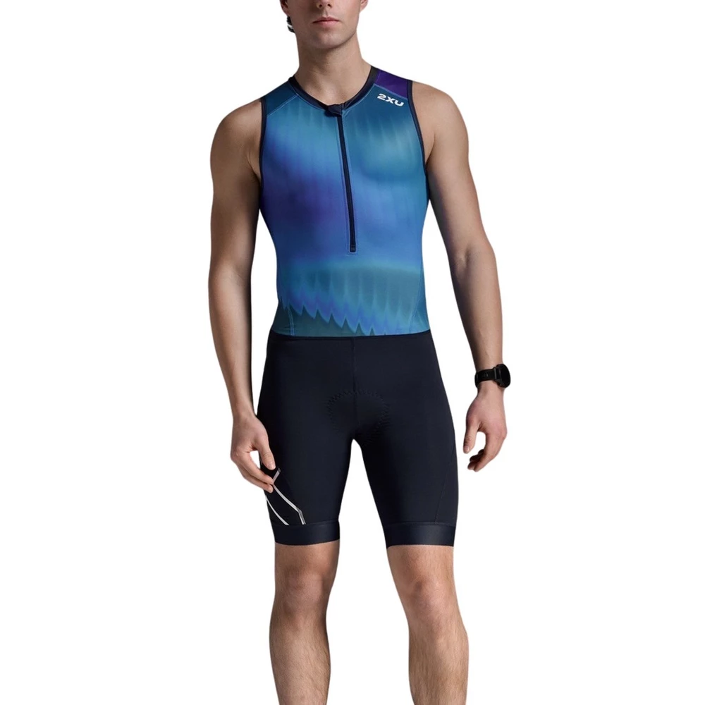 Sigma Sports 2XU Core Sleeveless Trisuit | Discount Codes available, easy returns, up to £25 off with Newsletter Signup, FREE Postage over £60
