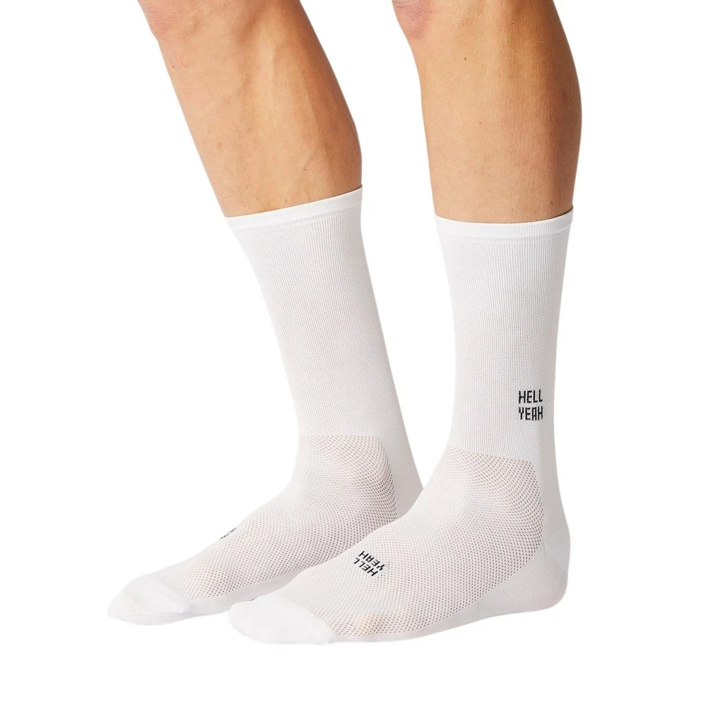 Sigma Sports FINGERSCROSSED Classic Icon Hell Yeah Cycling Socks | Discount Codes available, easy returns, up to £25 off with Newsletter Signup, FREE Postage over £60