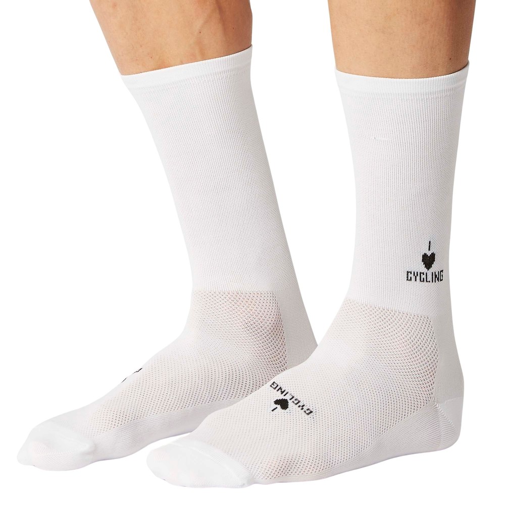 FINGERSCROSSED Classic Icon I Love Cycling Socks