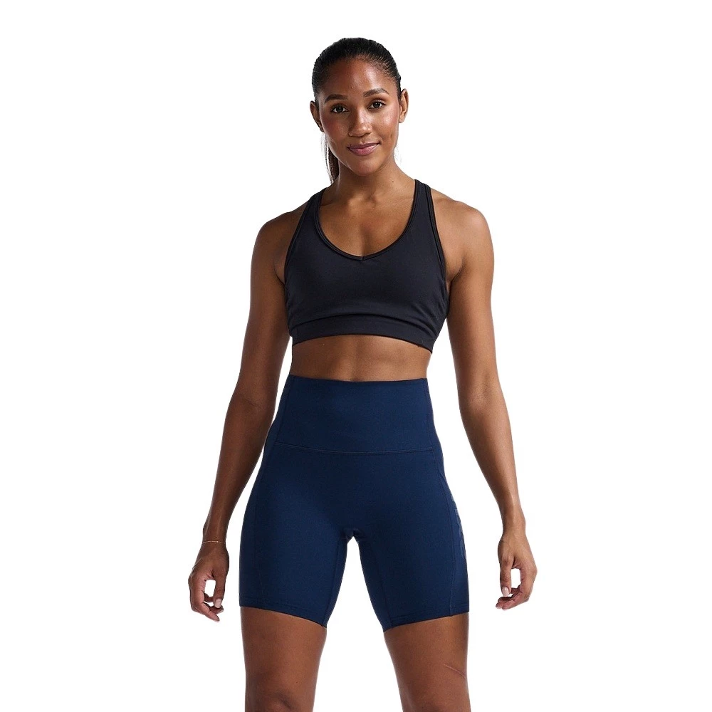 Sigma Sports 2XU Women's Form Stash Hi-Rise Bike Shorts | Discount Codes available, easy returns, up to £25 off with Newsletter Signup, FREE Postage over £60