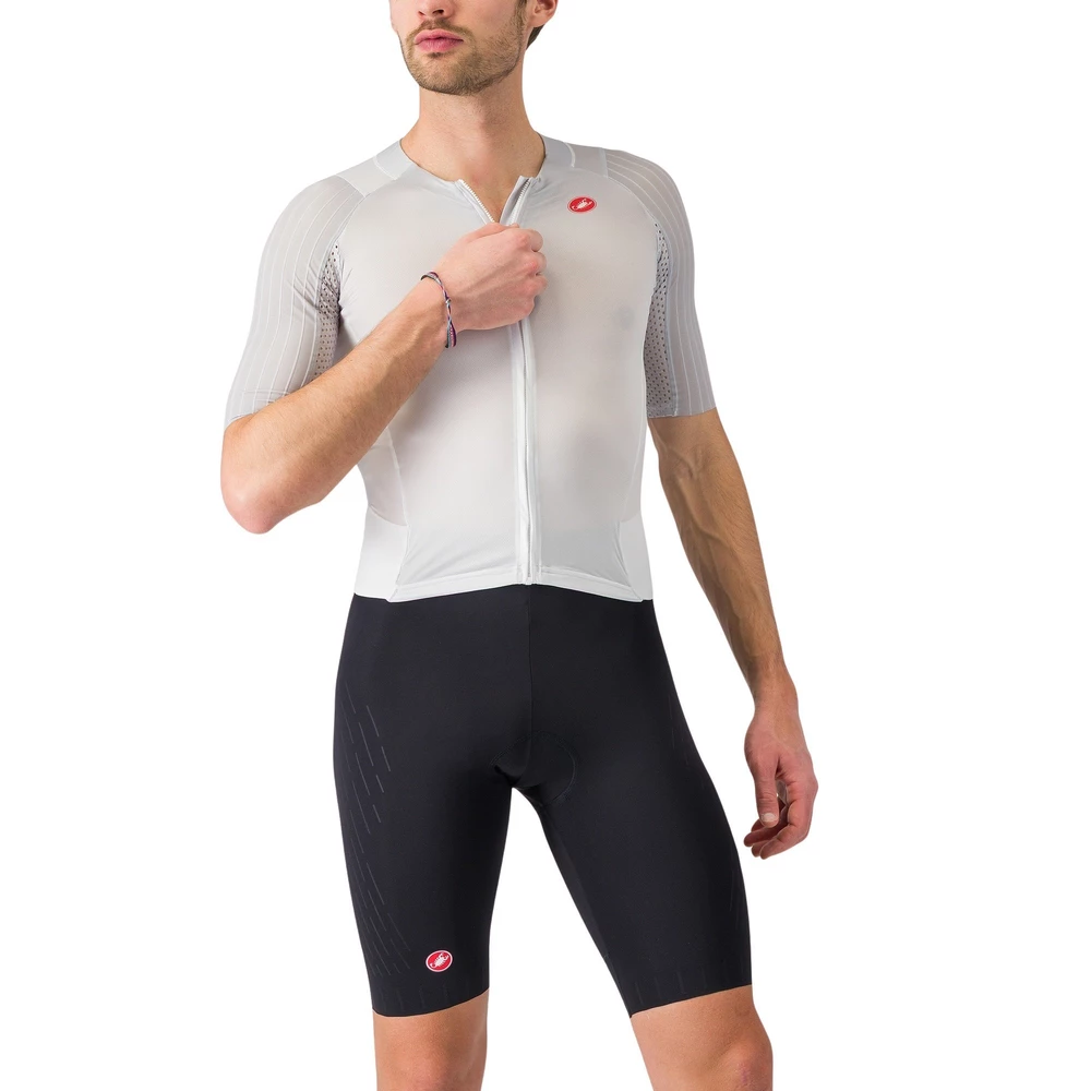 Sigma Sports Castelli Free Sanremo 3 Short Sleeve Trisuit | Discount Codes available, easy returns, up to £25 off with Newsletter Signup, FREE Postage over £60