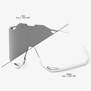 100% HYPERCRAFT XS Photochromic Replacement Lens