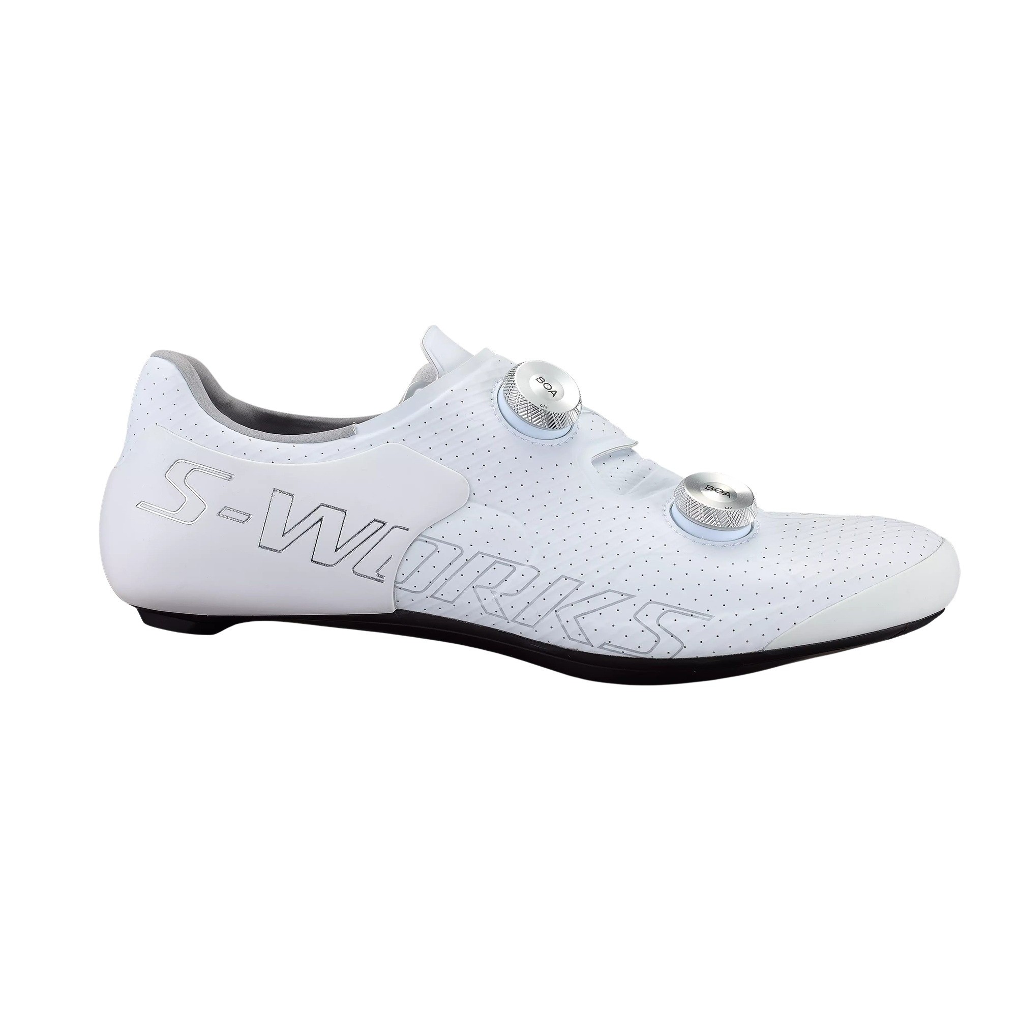 美品 スペシャライズド S-WORKS ARES2 41.5 TEAMWHITE Specialized S-Works Ares 2 Road Shoe (Team White) (45