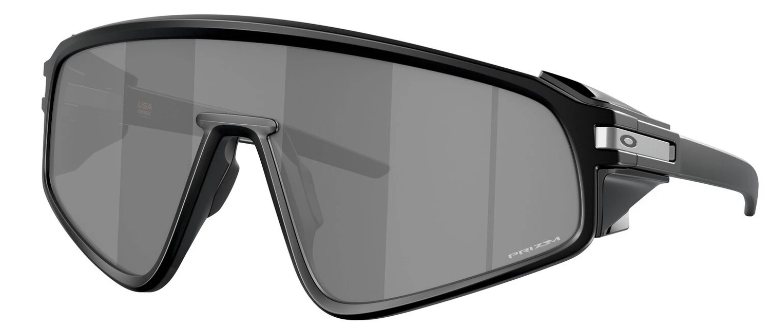 西風OAKLEY archive sunglasses Latch SQ Latch™ Square (Low Bridge Fit) Prizm Black Polarized Lenses, Matte