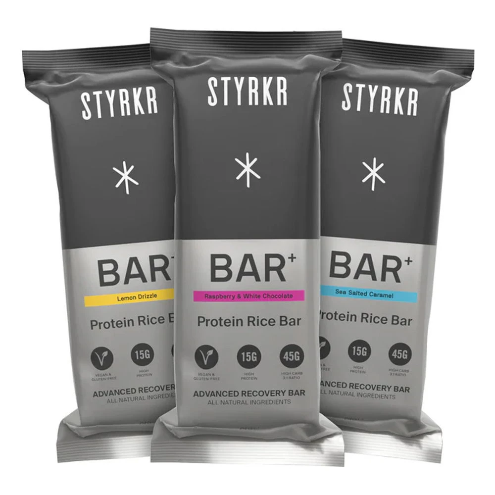 Sigma Sports Styrkr BAR+ Recovery Bar x12 | Discount Codes available, easy returns, up to £25 off with Newsletter Signup, FREE Postage over £60