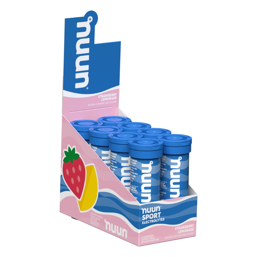Sigma Sports Nuun Sport Electrolyte Box x8 | Discount Codes available, easy returns, up to £25 off with Newsletter Signup, FREE Postage over £60
