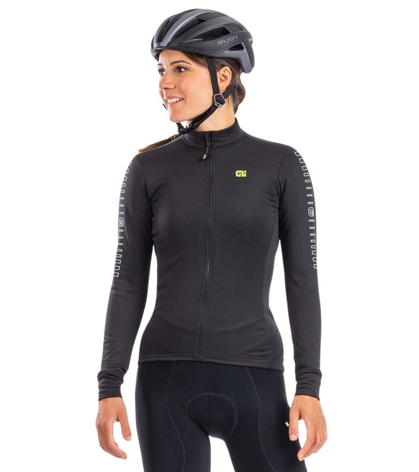 Sigma Sports Ale Women's Solid Fondo Long Sleeve Jersey | Discount Codes available, easy returns, up to £25 off with Newsletter Signup, FREE Postage over £60