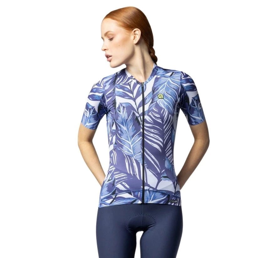 Sigma Sports Ale Women's PR-S Leaf Short Sleeve Jersey | Discount Codes available, easy returns, up to £25 off with Newsletter Signup, FREE Postage over £60