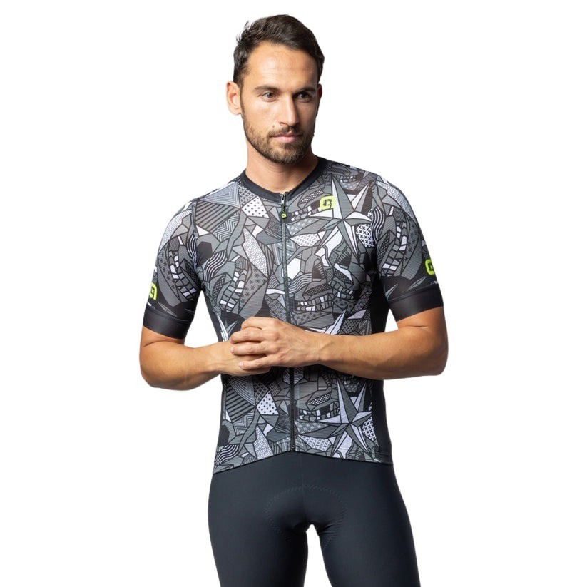 Sigma Sports Ale Pragma Print Short Sleeve Jersey | Discount Codes available, easy returns, up to £25 off with Newsletter Signup, FREE Postage over £60