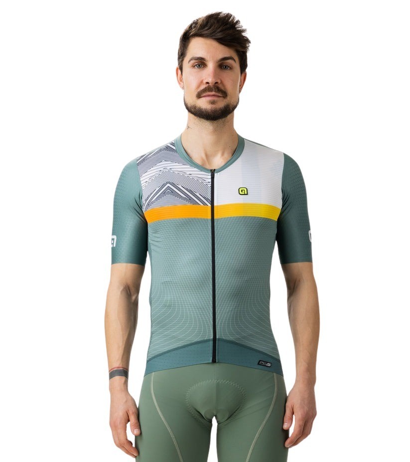Sigma Sports Ale PR-S Zig Zag Short Sleeve Jersey | Discount Codes available, easy returns, up to £25 off with Newsletter Signup, FREE Postage over £60