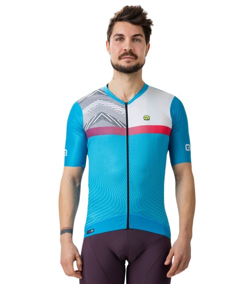 Sigma Sports Ale PR-S Zig Zag Short Sleeve Jersey | Discount Codes available, easy returns, up to £25 off with Newsletter Signup, FREE Postage over £60
