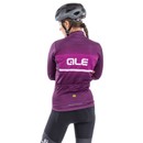 Ale Solid Blend Winter Womens Long Sleeve Jersey