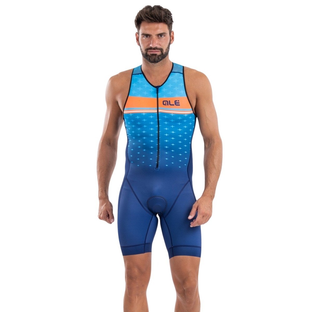 Sigma Sports Ale Triathlon Stars Skinsuit | Discount Codes available, easy returns, up to £25 off with Newsletter Signup, FREE Postage over £60