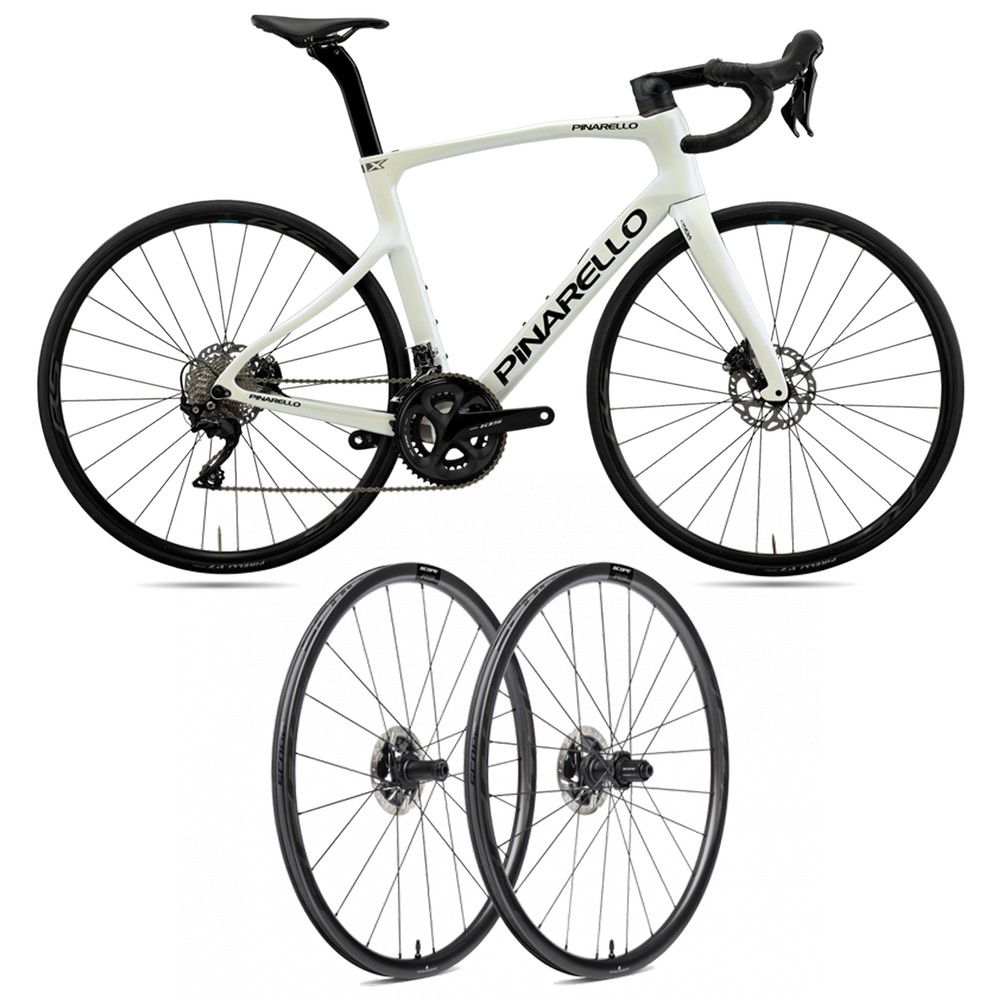 Pinarello X1 105 Disc Road Bike & Scope R3 Carbon Wheelset Bundle