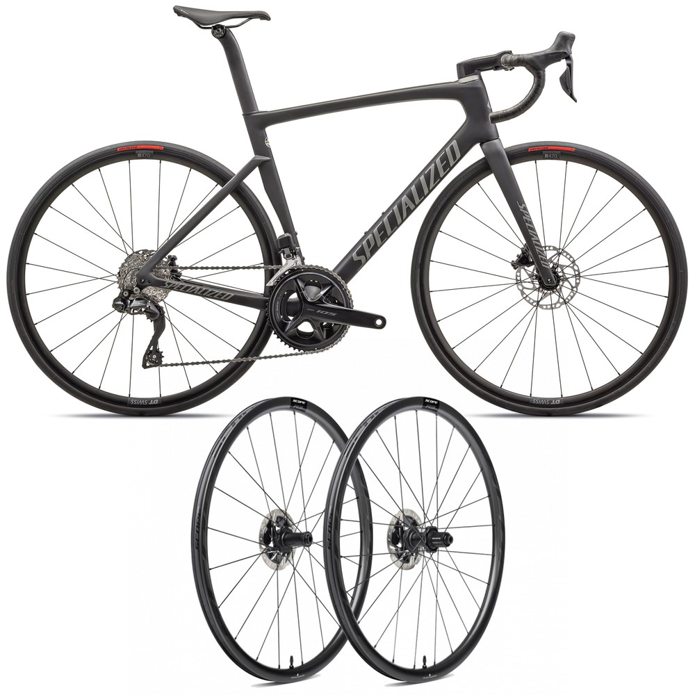 Specialized Tarmac SL7 Comp Road Bike & Scope R3 Carbon Wheelset Bundle