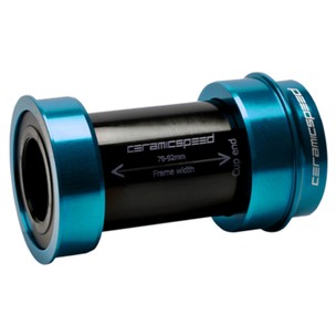 CeramicSpeed BBright Shimano Coated Bottom Bracket - Blue