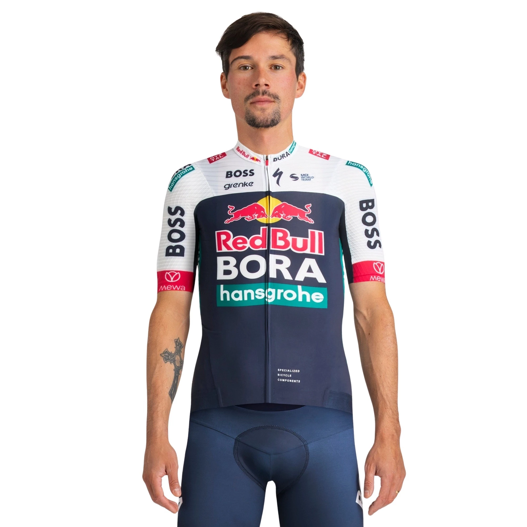 【選手専用品】Sportful Red Bull BORA Jersey S Sportful Red Bull Bora-Hansgrohe 2024 short sleeve jersey