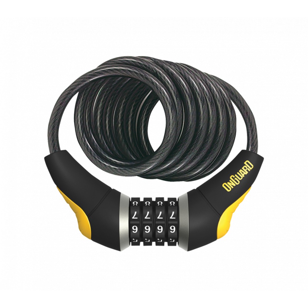 OnGuard Doberman Combination Cable Lock - 185cmx10mm