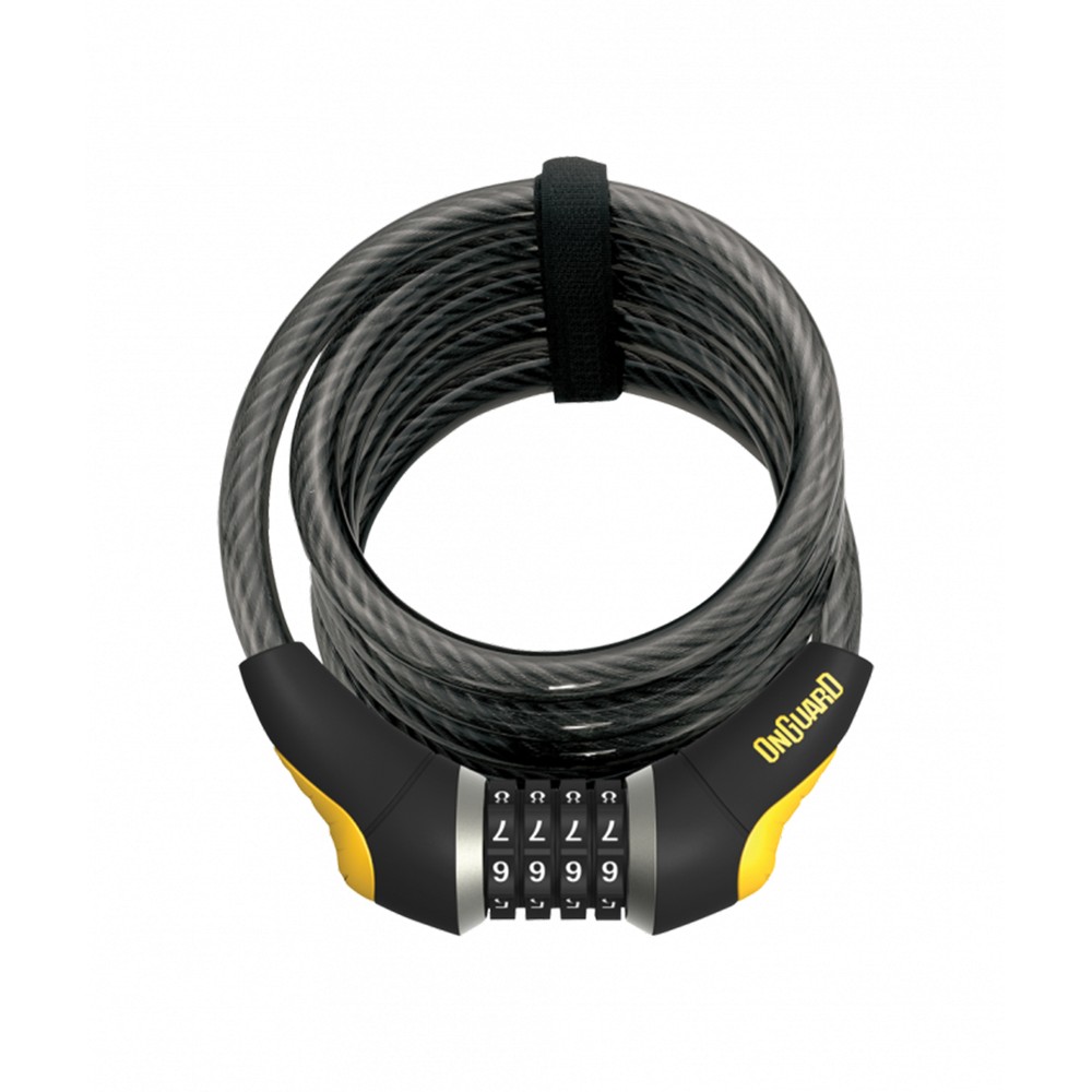 OnGuard Doberman Combination Cable Lock - 185cmx12mm