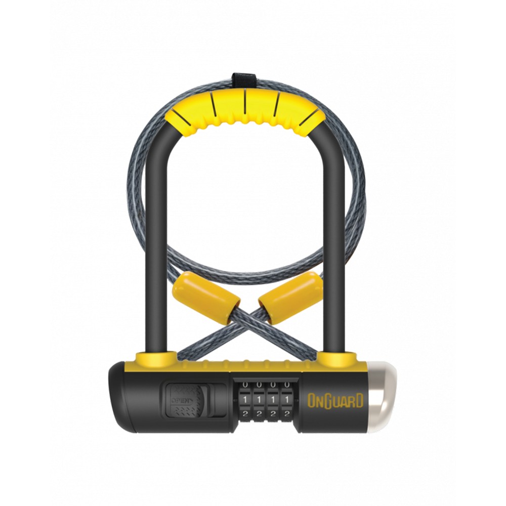 OnGuard Bulldog Combination D-Lock & Cable - 230mm