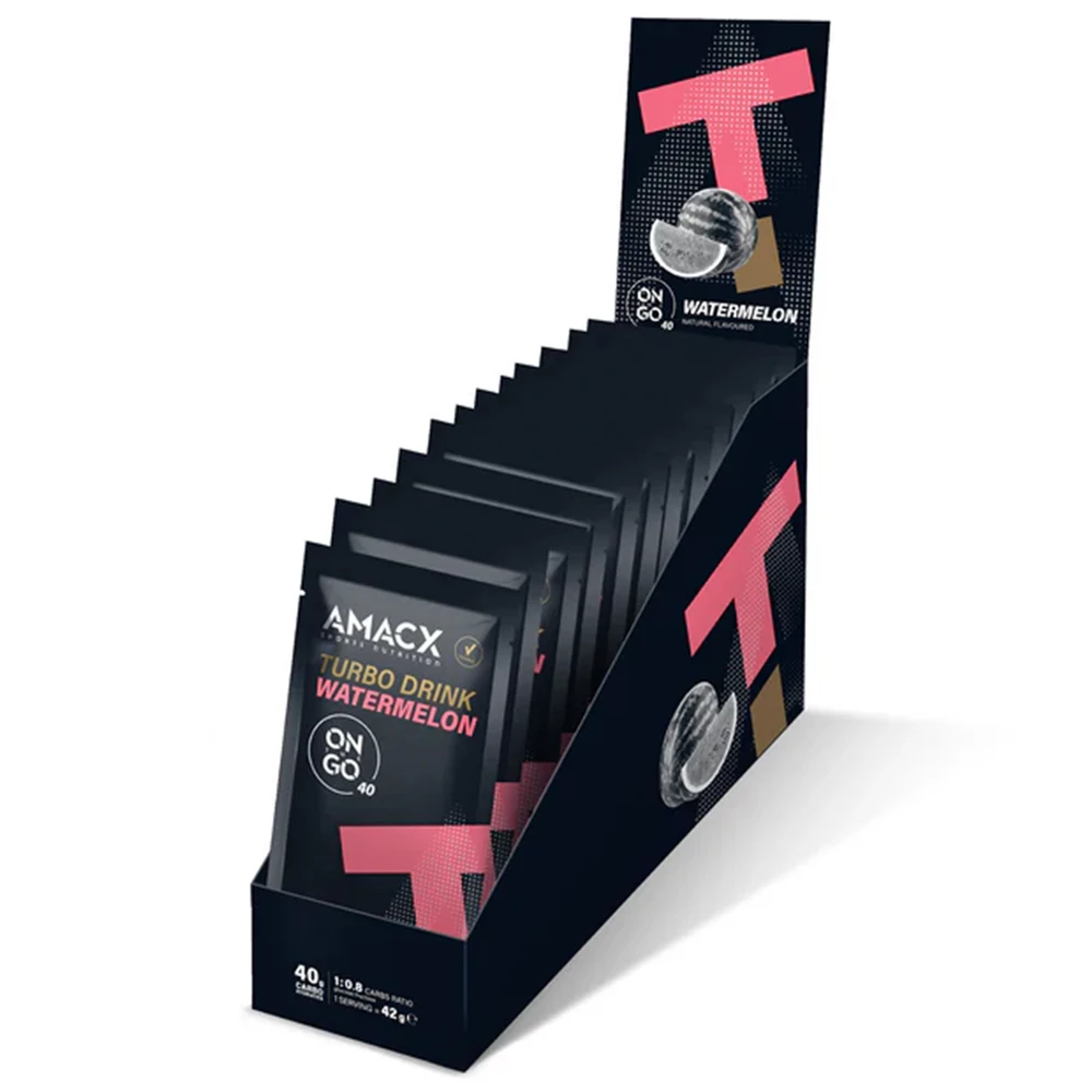 Sigma Sports Amacx Turbo Energy Drink - 12 Pack | Discount Codes available, easy returns, up to £25 off with Newsletter Signup, FREE Postage over £60