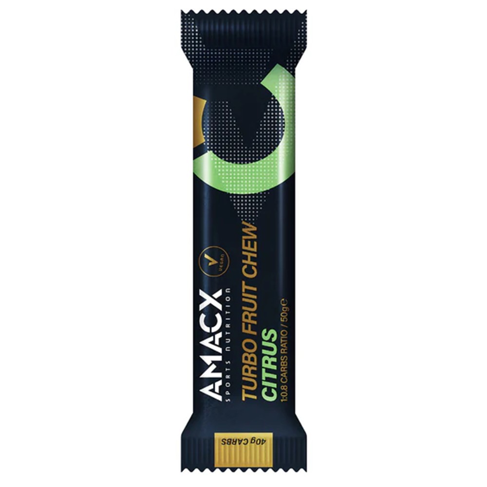 Sigma Sports Amacx Turbo Fruit Chew - 12 Pack | Discount Codes available, easy returns, up to £25 off with Newsletter Signup, FREE Postage over £60
