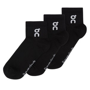 On Running Triple Pack Logo Socks Mid