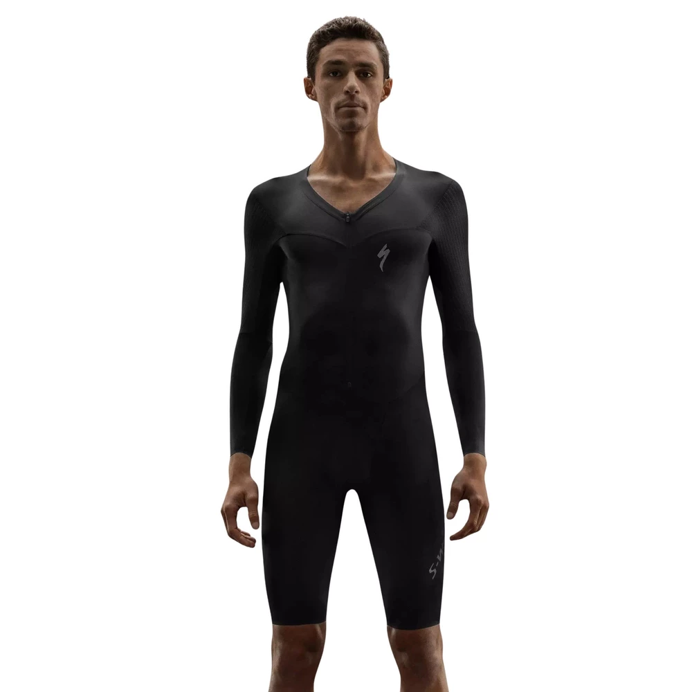 Sigma Sports Specialized S-Works Aero Long Sleeve Skinsuit | Discount Codes available, easy returns, up to £25 off with Newsletter Signup, FREE Postage over £60