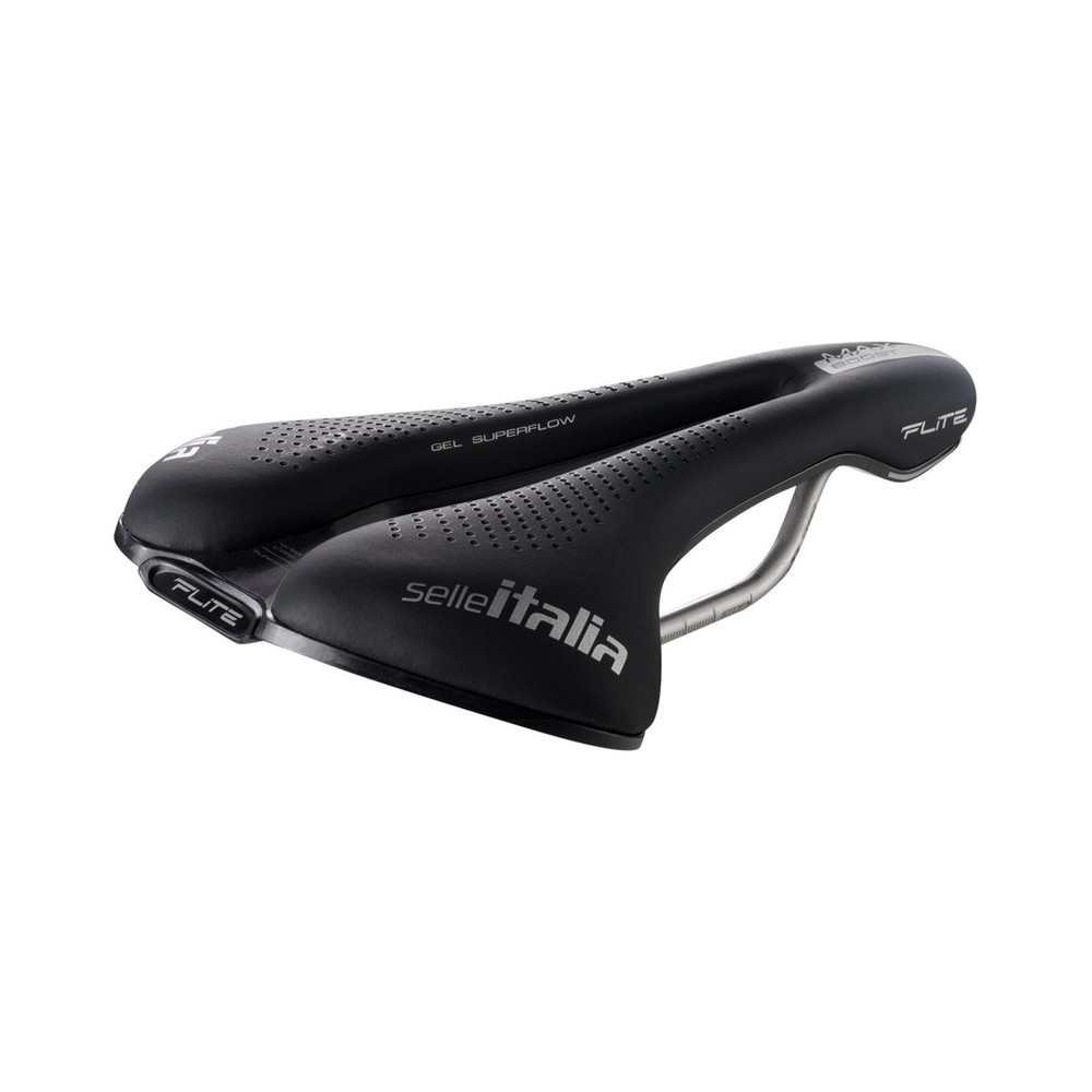 Sigma Sports Selle Italia Max Flite Boost Gel TI316 Superflow Saddle | Discount Codes available, easy returns, up to £25 off with Newsletter Signup, FREE Postage over £60