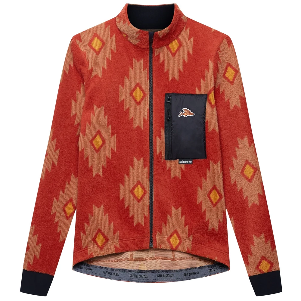 Sigma Sports Café du Cycliste Solange Womens Fleece Long Sleeve Jersey | Discount Codes available, easy returns, up to £25 off with Newsletter Signup, FREE Postage over £60