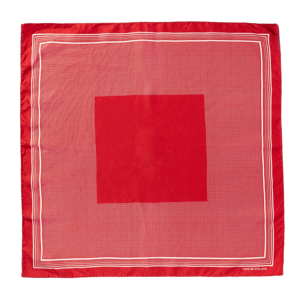 Sigma Sports Café du Cycliste Carrie De Soie Silk Scarf | Discount Codes available, easy returns, up to £25 off with Newsletter Signup, FREE Postage over £60