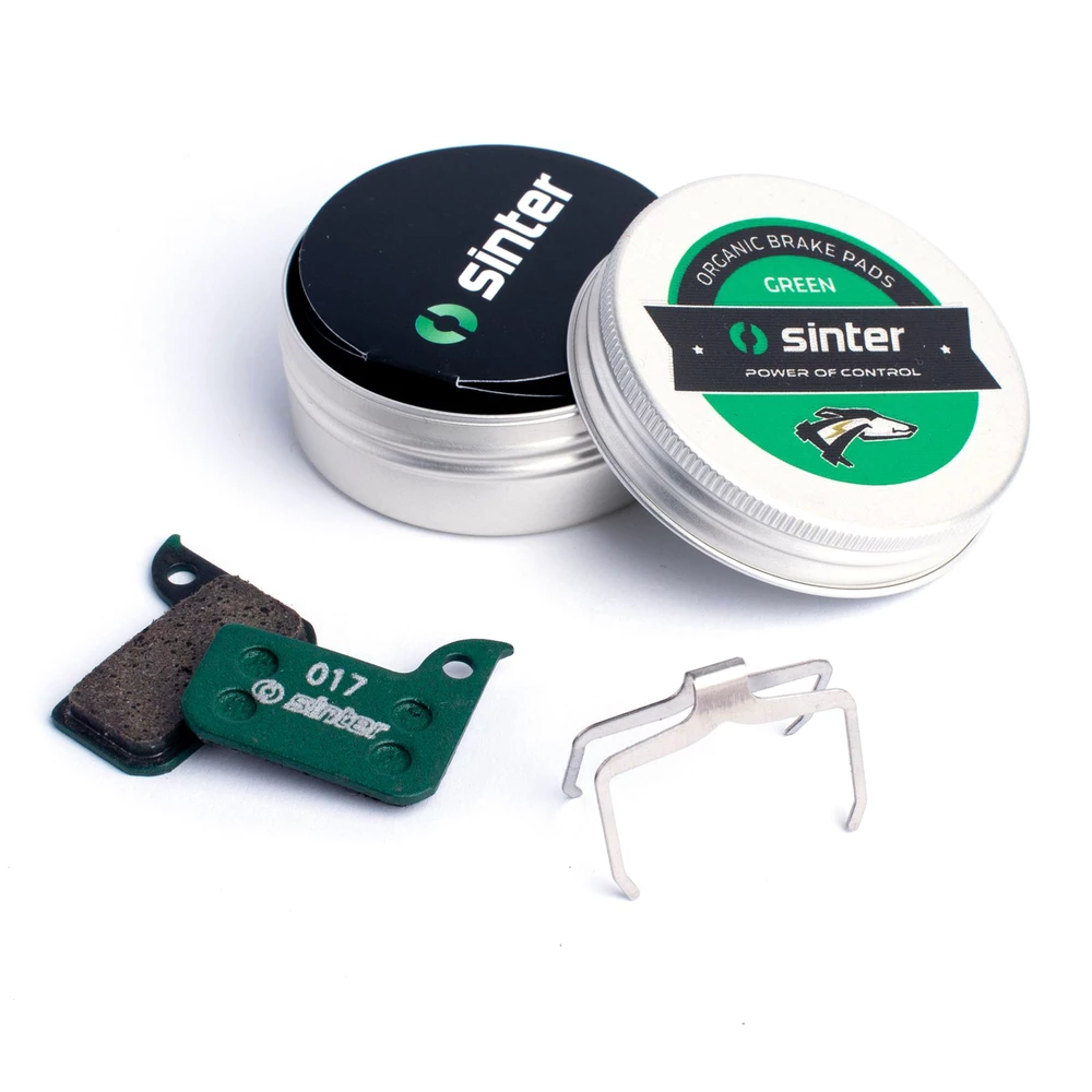 Sigma Sports Sinter Sram Disc Brake Pads - Green | Discount Codes available, easy returns, up to £25 off with Newsletter Signup, FREE Postage over £60