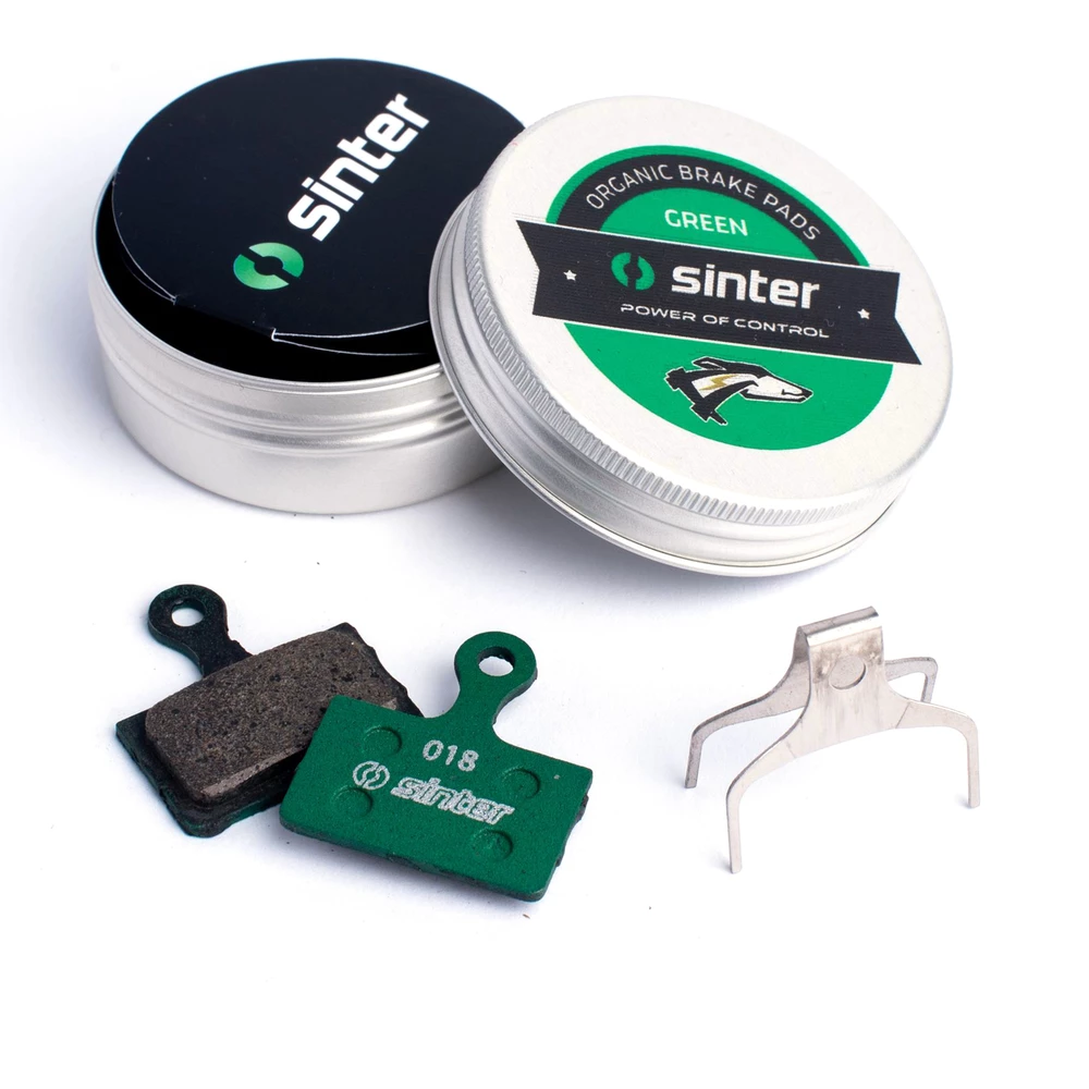 Sigma Sports Sinter Shimano K Type Disc Brake Pads - Green | Discount Codes available, easy returns, up to £25 off with Newsletter Signup, FREE Postage over £60
