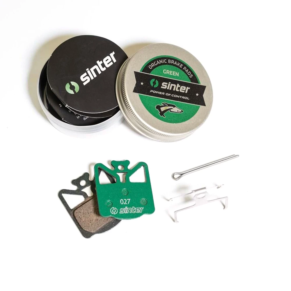 Sigma Sports Sinter Campagnolo Disc Brake Pads - Green | Discount Codes available, easy returns, up to £25 off with Newsletter Signup, FREE Postage over £60
