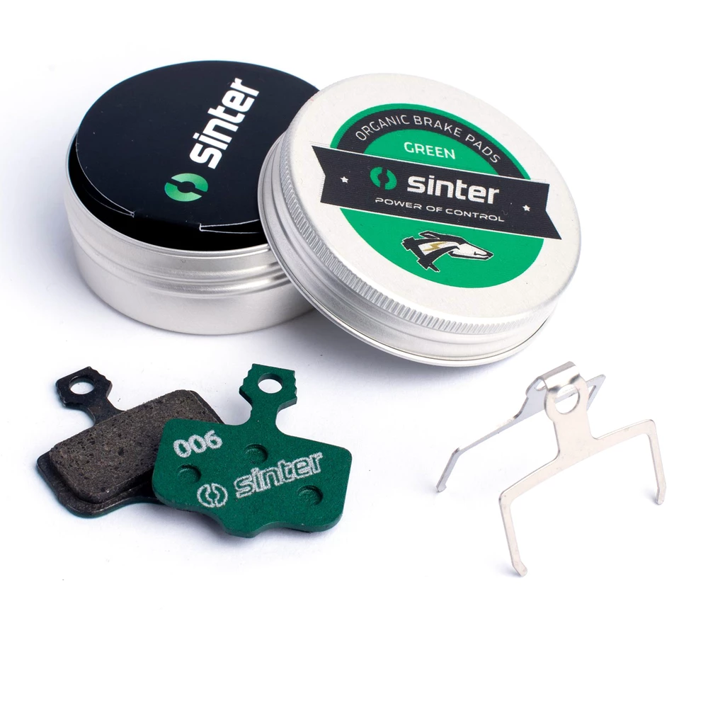 Sigma Sports Sinter Sram AXS Disc Brake Pads - Green | Discount Codes available, easy returns, up to £25 off with Newsletter Signup, FREE Postage over £60