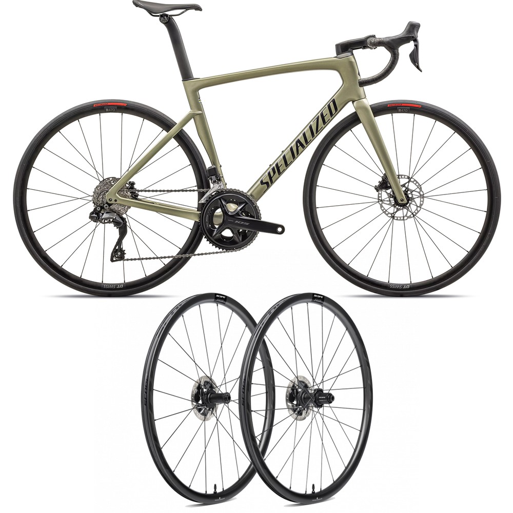 Specialized Tarmac SL7 Comp Road Bike & Scope R3 Carbon Wheelset Bundle