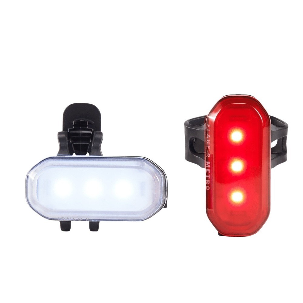 Sigma Sports Trek Ion 50 R/FlareR Metro Bike Light Set | Discount Codes available, easy returns, up to £25 off with Newsletter Signup, FREE Postage over £60
