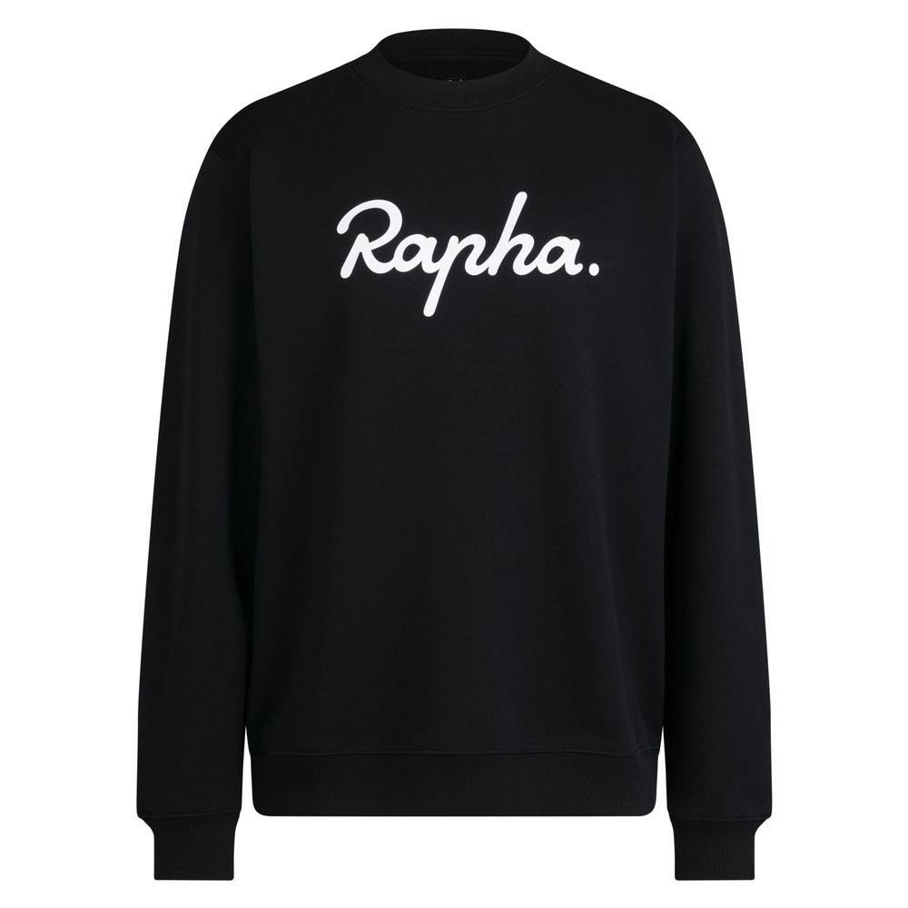 Sigma Sports Rapha Heavyweight Cotton Large Logo Sweatshirt | Discount Codes available, easy returns, up to £25 off with Newsletter Signup, FREE Postage over £60