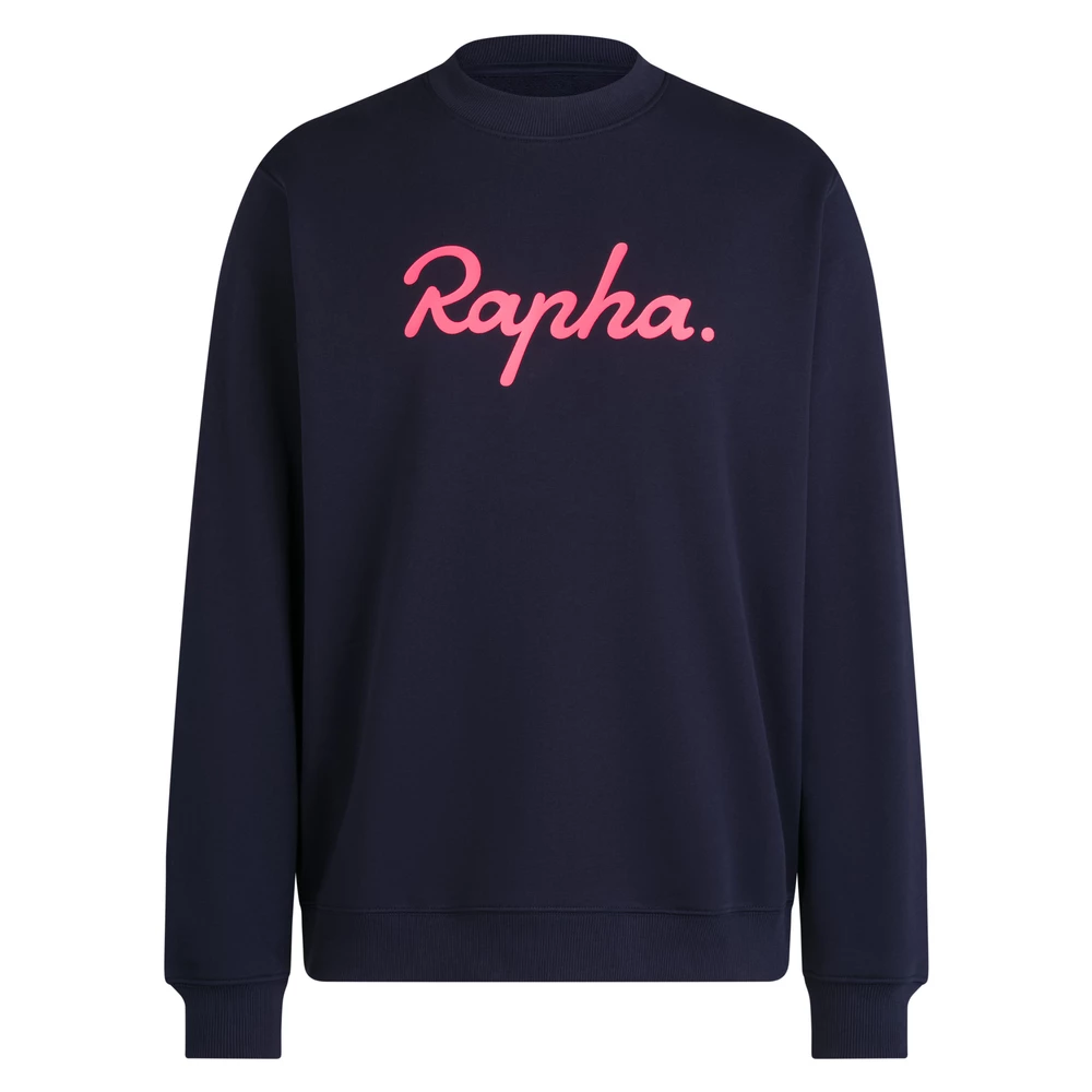 Sigma Sports Rapha Heavyweight Cotton Large Logo Sweatshirt | Discount Codes available, easy returns, up to £25 off with Newsletter Signup, FREE Postage over £60