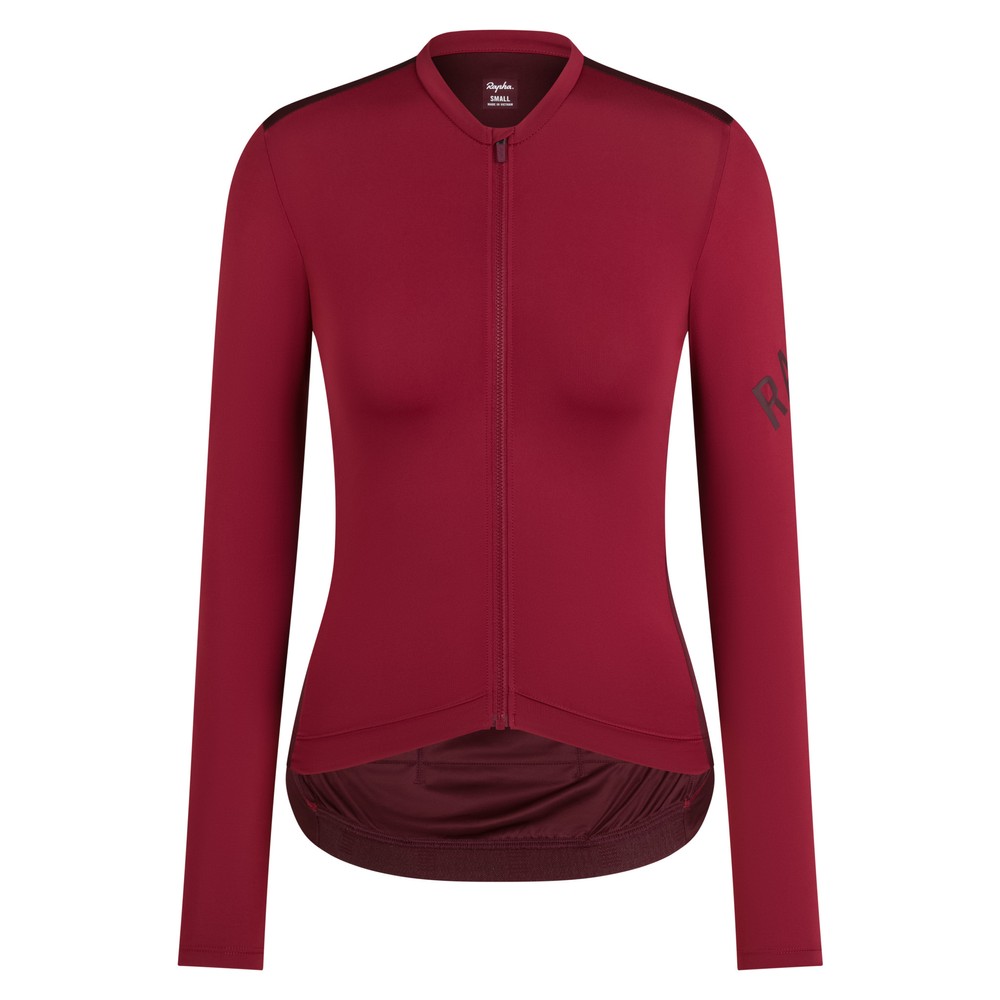 Sigma Sports Rapha Women's Pro Team Long Sleeve Lightweight Jersey | Discount Codes available, easy returns, up to £25 off with Newsletter Signup, FREE Postage over £60