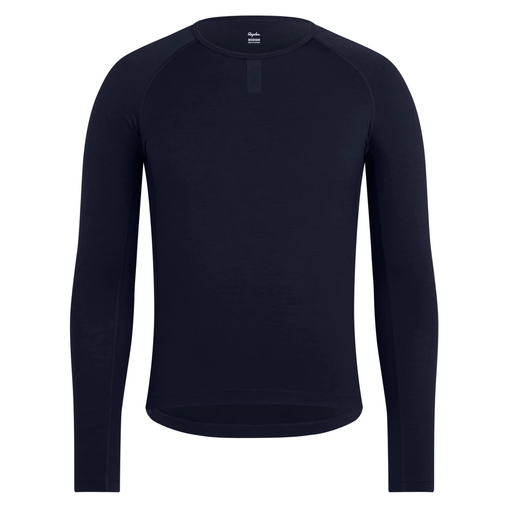 Sigma Sports Rapha Long Sleeve Merino Base Layer | Discount Codes available, easy returns, up to £25 off with Newsletter Signup, FREE Postage over £60