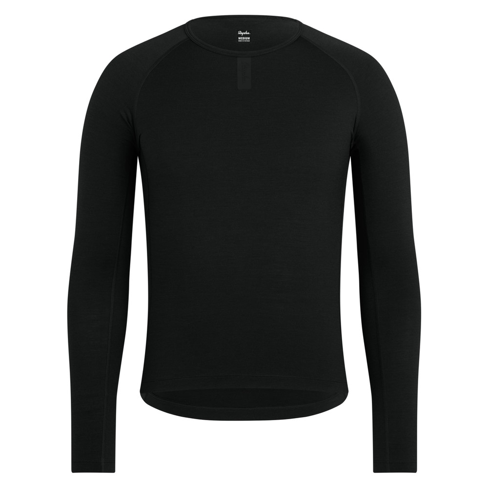 Sigma Sports Rapha Long Sleeve Merino Base Layer | Discount Codes available, easy returns, up to £25 off with Newsletter Signup, FREE Postage over £60