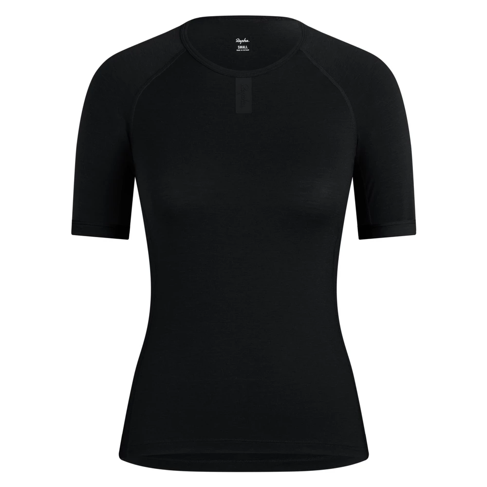 Sigma Sports Rapha Women's Short Sleeve Merino Base Layer | Discount Codes available, easy returns, up to £25 off with Newsletter Signup, FREE Postage over £60